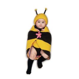 Disfraz para Bebés My Other Me Amarillo Abeja (4 Piezas) 7-12 Meses Disfraz para Bebés My Other Me Amarillo Abeja (4 Piezas) 7-12 Meses