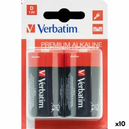 Pilas Alcalinas Verbatim LR20 1,5 V (10 Unidades) Pilas Alcalinas Verbatim LR20 1,5 V (10 Unidades) Precio: 28.49999999. SKU: B12R6EEM77