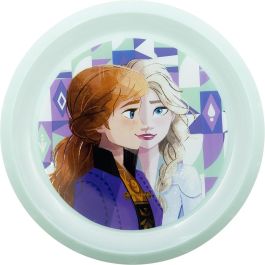 Licensing Plato Fácil Frozen CZ11381 Infantil Plástico 21.5 cm