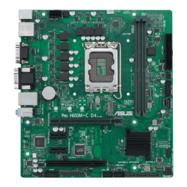 Asus PRO H610M-C D4-CSM Placa Base Intel H610 LGA 1700 micro ATX DDR4 90MB1A30-M0EAYC Asus PRO H610M-C D4-CSM Placa Base Intel H610 LGA 1700 micro ATX DDR4 90MB1A30-M0EAYC