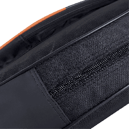 Tobago Funda de Platos de Batería hasta 22" Negra con 5 Separadores y Acolchado 15mm Poliéster