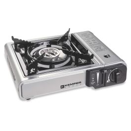 Kemper Cocina Portátil de Gas para Camping/Exterior 227g, Compacta, Encendido Piezoeléctrico, Maleta Transporte, 90 min Autonomía Precio: 36.58999949. SKU: B15NA2FFSG