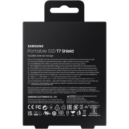 Samsung T7 Shield 4TB SSD Portátil USB 3.2 Gen2 Negro
