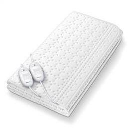 Beurer 317.16 Calientacamas Eléctrico Doble Transpirable XXL para Invierno y Alivio Muscular