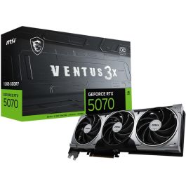 MSI MSI1744399805924 Tarjeta Gráfica VENTUS GeForce RTX 5070 12 GB GDDR7, 3 Ventiladores, Overclocking Precio: 805.5900006. SKU: B1DK6MZCTB
