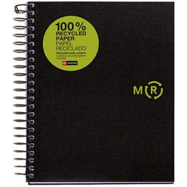 Cuaderno 100% Reciclado Nb-4 A5 120Hojas Tapas Polipropileno Miquelrius 6039