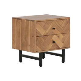 DKD Home Decor Mesita de Noche Moderna Espiga 40 x 50 x 50 cm Acacia y Metal DKD Home Decor Mesita de Noche Moderna Espiga 40 x 50 x 50 cm Acacia y Metal Precio: 187.50000038. SKU: B15DTHNGXV