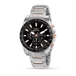 Reloj Hombre Sector R3273776007 Plateado (Ø 43 mm) Precio: 161.59000055. SKU: B19DQQR6AE