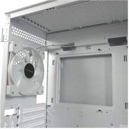 LC-Power Midi Tower LC-810W-ON PC Blanco para Juego ATX EATX micro ATX Mini-ITX Metal Plástico Vidrio Templado