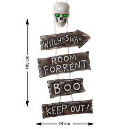 Decoración para Halloween 105 x 44 cm Decoración para Halloween 105 x 44 cm Precio: 36.49999969. SKU: B1G5GTN8AY