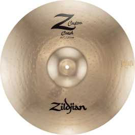 Zildjian 20" Z Custom Crash Platillo de Batería Aleación B20 Bronze