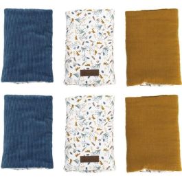 Protector de cama - DOMIVA - AU FIL DE L'EAU - Modular - x6 - Abierto 40 x 25 cm/cerrado 17,5 x 25 cm Precio: 48.59000025. SKU: B1ENPYAYV5