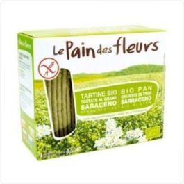 LE PAIN DES FLEURS Cracker Trigo Sarraceno 150g Bio Sin Gluten Vegano Crujientes Fuente de Fibra Magnesio Hierro Precio: 3.8900004. SKU: B1GAEARX75
