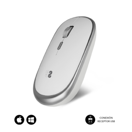 SUBBLIM Raton Wireless Mini Mouse Silver Precio: 4.49999968. SKU: S5622237