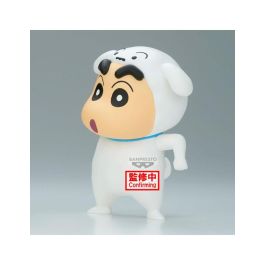 Banpresto Figura Crayon Shinchan Shiro 11 cm PVC Figura Coleccionable Oficial