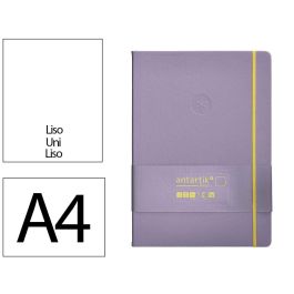 Cuaderno Con Gomilla Antartik Notes Tapa Dura A4 Hojas Lisas Morado Y Amarillo 100 Hojas 80 gr Fsc Precio: 11.49999972. SKU: B19AN2MKJK