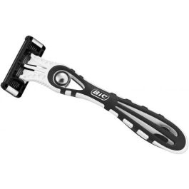 Bic Cuchilla de Afeitar Flex 5, 3 uds. con 5 hojas NANO-TECH y banda lubricante con Aloe Vera. N.º artículo 949093