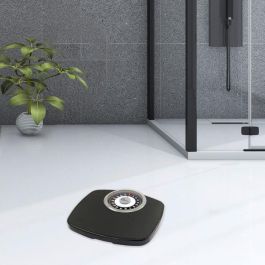 Little Balance LIT3760240784005 Báscula Digital 8400 Comfort, 180 kg / 1 kg, Pantalla Grande, Compacta, Negra y Cromada