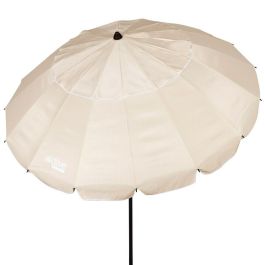 Sombrilla Aktive Crema Aluminio 240 x 235 x 240 cm (6 Unidades) Sombrilla Aktive Crema Aluminio 240 x 235 x 240 cm (6 Unidades)