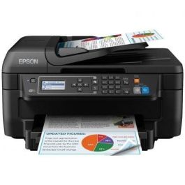 MULTIFUNCIÓN EPSON WiFi CON FAX WORKFORCE WF-2750DWF - 33/20 PPM BORRADOR - DUPLEX - SCAN 1200X2400PPP - USB - CART. 16 BK/C/M/Y /XL