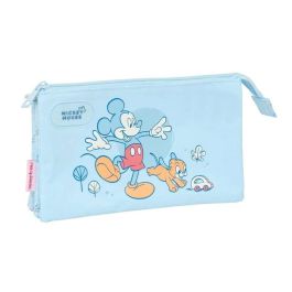 Bolso Escolar Portatodo Safta Triple Mickey Mouse Baby 120x220x30 mm Precio: 9.5000004. SKU: B16LAPLSTZ