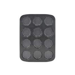 Molde para 12 Tartaletas Perforado 29x22 cm - Quttin (8 Unidades) Molde para 12 Tartaletas Perforado 29x22 cm - Quttin (8 Unidades)