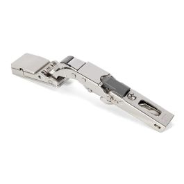 Salice Bisagra Universal 110º para Puertas Fenólicas - Acero Níquel, Cierre Estándar, Espesor Mínimo 8mm