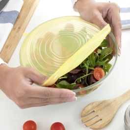 Set de 10 Tapas de Cocina Reutilizables y Ajustables Lilyd InnovaGoods