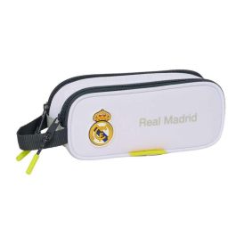 Safta Estuche Portatodo Escolar Doble Compartimento Real Madrid 1ª Equipación 25/26 80x210x60 mm Precio: 11.79000042. SKU: B185MYTKDX