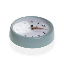 Reloj de Pared Versa Blanco Verde Plástico Reloj de Pared Versa Blanco Verde Plástico