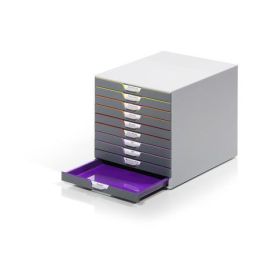 Durable 761058 Módulo 10 Cajones VARICOLOR®10 Apilable Plástico A4/Carta Multicolor Precio: 103.4999999. SKU: B17JMBFZGT