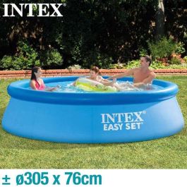 Piscina redonda easy set con depuradora de cartucho capacidad 3853 litros 305x76cm