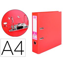 Archivador De Palanca Liderpapel A4 Documenta Forrado Pvc Con Rado Lomo 75 mm Rojo Compresor Metalico 6 unidades Precio: 12.94999959. SKU: B1F8YEFQV3