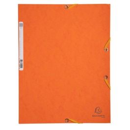 Carpeta De Gomas Y Solapas Exacompta Autentica Cartulina Lustrada A4 Con Etiqueta Naranja Precio: 1.9929305. SKU: B1HKLVFS7S