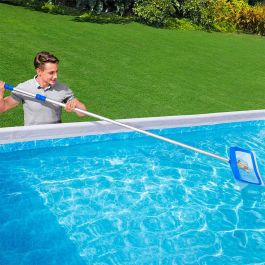 Bestway Palo Aluminio Piscina Telescopio 457 cm Retractilado Jardin 58702