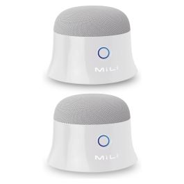 Ultron 461887 Altavoz Bluetooth Portátil Inalámbrico, 3W, Blanco, 2 Unidades