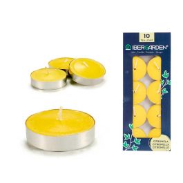 Set 10 Velas Tea Light Citronela Ibergarden 7X19CM (96 Unidades) Set 10 Velas Tea Light Citronela Ibergarden 7X19CM (96 Unidades)