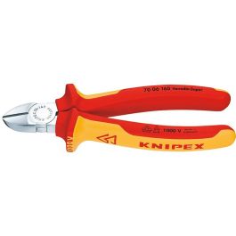 Knipex Alicates de corte diagonal cromados 160 mm Precio: 53.49999996. SKU: B1GVVXQTVZ