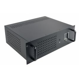 GEMBIRD UPS-RACK-2000 Sistema de Alimentación Ininterrumpida (UPS) Línea Interactiva 2 kVA 1200 W 4 Salidas AC Montaje en Rack