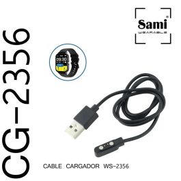 SAMI Cargador Smartband WS2356, Cable USB para Pulsometro y Dispositivos de Actividad Precio: 5.8443. SKU: B17VKSEBAD