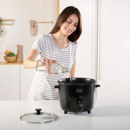 Arrocera Black & Decker BXRC1800E Negro 1,8 L