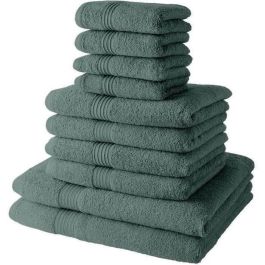 Today TOD3574641225650 Juego de 4 Toallas de Baño 30x50, 4 Toallas 50x90 y 2 Toallas 70x130 cm 100% Algodón - Celadon Precio: 41.7899999. SKU: B14HWQS5KB