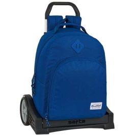 Cartera Escolar Safta Con Carro Blackfit8 -'Oxford-' 320x150x420 mm