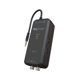 IKMULTIMED Irig Stream Solo Interfaz de Audio Portátil con Dimensiones 16x5.5x16 cm Precio: 52.5000003. SKU: B1GZDZ3FVA