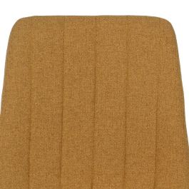 Silla Mostaza Tejido-Metal Salón 44 X 51 X 88 cm