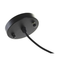 DKD Home Decor Lámpara de Techo Balines 57x21x57 cm (2 Unidades) Ratán Marrón Negro E27 50W