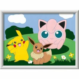 Ravensburger Kit de Pintura por Números CreArt Kids Pokémon 25839, 18 x 24 cm, a partir de 7 años