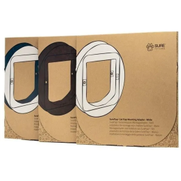 Sureflap SUR5060180394349 Adaptador de Montaje para Gatera - Blanco