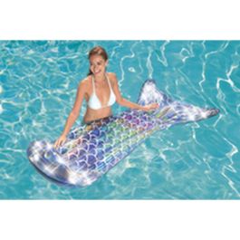 Bestway Colchoneta Hinchable Sirena Iridiscente 193x101 cm Playa y Piscina 43413 Bestway Colchoneta Hinchable Sirena Iridiscente 193x101 cm Playa y Piscina 43413