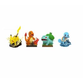 Spin Master Figura Construcción Pokemon 4 D. 26,67x21,59x4,06 cm. Modelos Surtidos